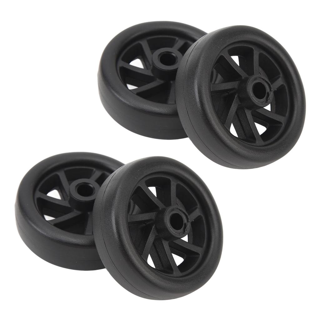 4Pcs Luggage Wheel Suitcase Wheels Universal Wheel Caster Wheel PVC Accessory for Replacement