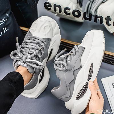 Able and Trendy Men's Breathable  Versatile Thick Soled Men's Shoes, Casual Height Increasing Designer Men's Shoes