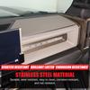 For Hummer EV Accessories Center Control Panel Dashboard Strips Trim,Center Console Molding Panel Cover Dashboard Central Control Strip Interior