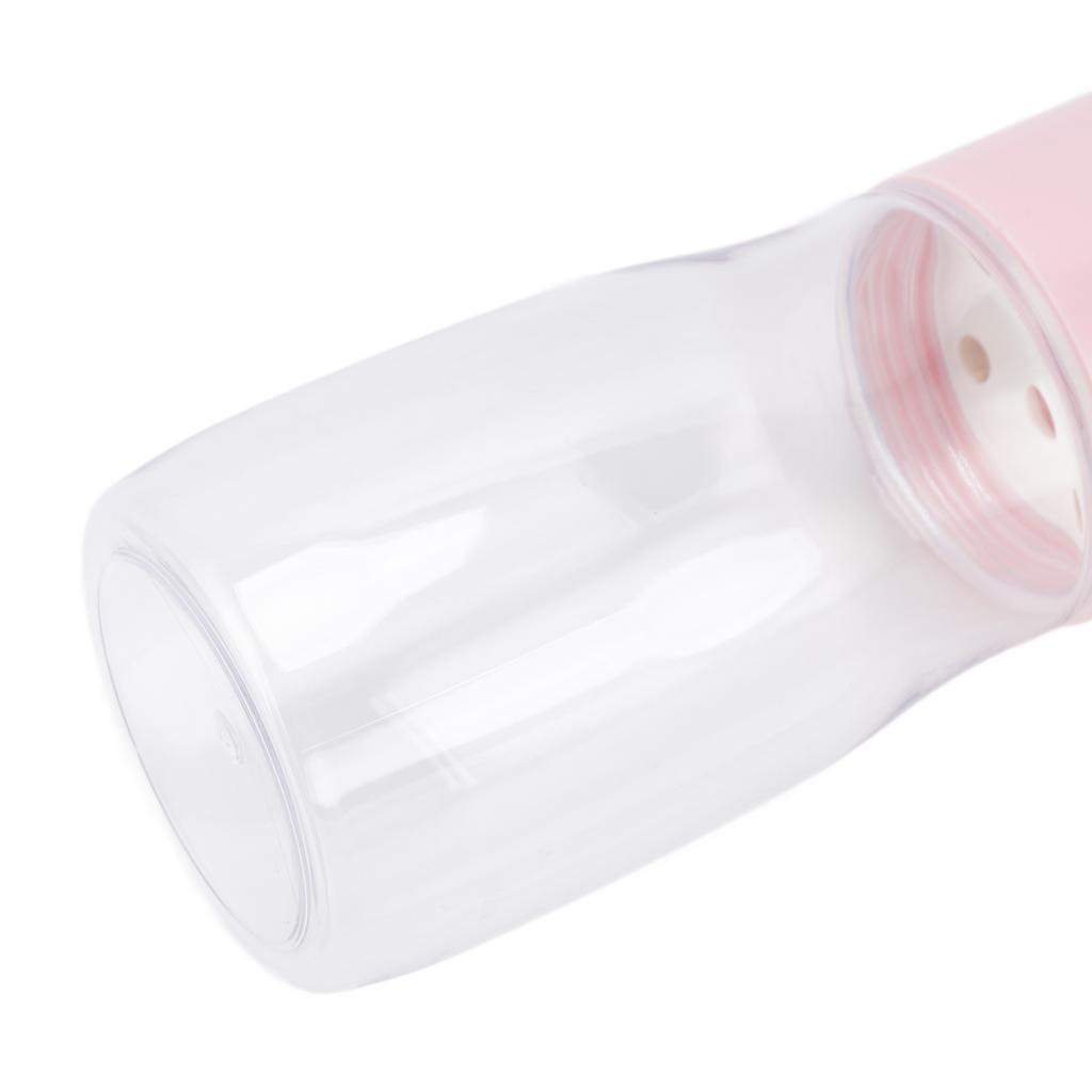 400ml Dog Water Bottle Food Grade Lkproof Water Saving Portable Dog Water Bowl Dispenser with Lanyard for Outdoor