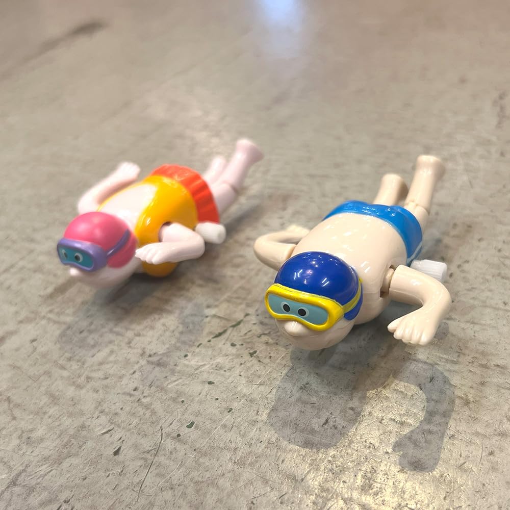 SUISUI SWIMMER Toy for and Swimming Wind-up Pool, Bath, (JESSE) #25341