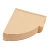 100PCS Cone Coffee Filter Paper Replacement 1‑2 Cup Disposable Coffee Dripper Fiber Filters