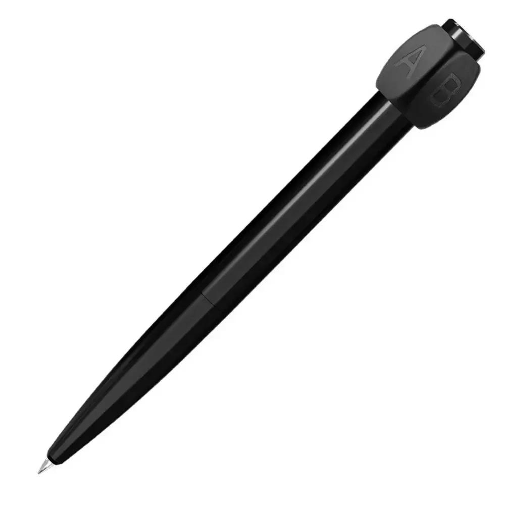 ABCD Rotation Answer Gel Pen Novelty Decompression Rotating Gel Pen Creative Stationery Ballpoint Student Answer Choose чёрный