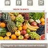 2D Tropical Fruit Mix Backdrop Food & Kitchen Photoshoot Background