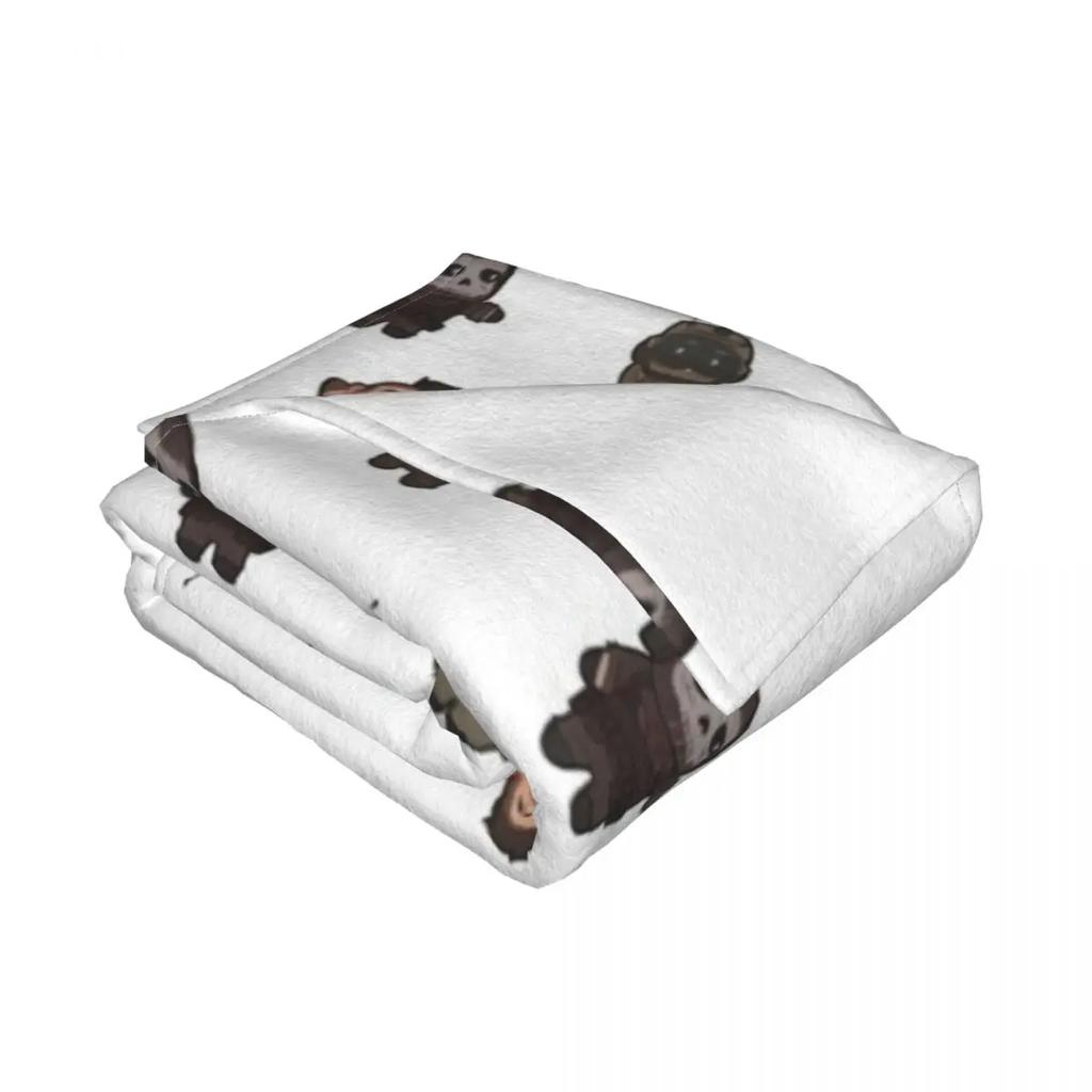 ghost roach and soap cute designs cod Throw Blanket Softest Blanket Decorative Bed Blankets