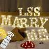 INS LED Alphabet & Number Lights for Weddings, Birthdays, and Proposals