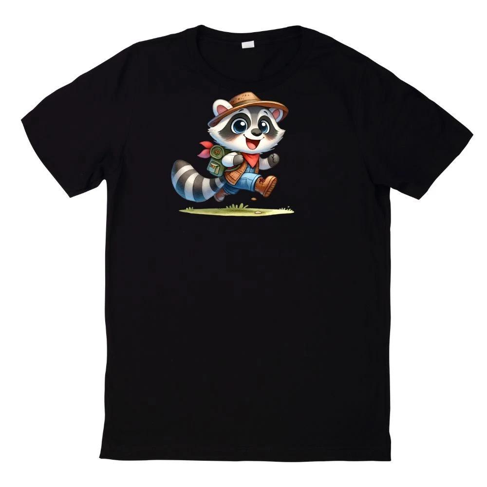 T-Shirt Süßer Waschbär Lustig Racoon Motiv