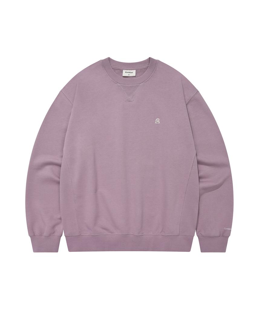 COVERNAT Signature Symbol Sweatshirt Light Purple