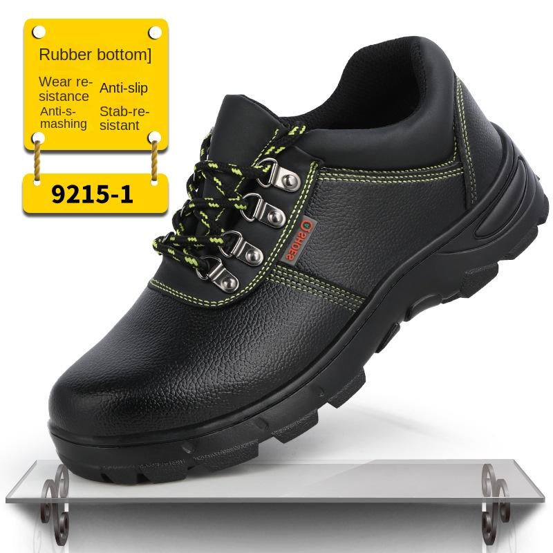 

Обувь для страхования труда, ударопрочная, устойчивая к проколам, износостойкая кожаная поверхность, водонепроницаемая рабочая, защитная обувь 37