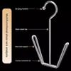 Strong Shoe Drying Rack Shoe Hangers For Outdoor Use Crafted From Premium Metal For Balcony Apartments Small Rooms