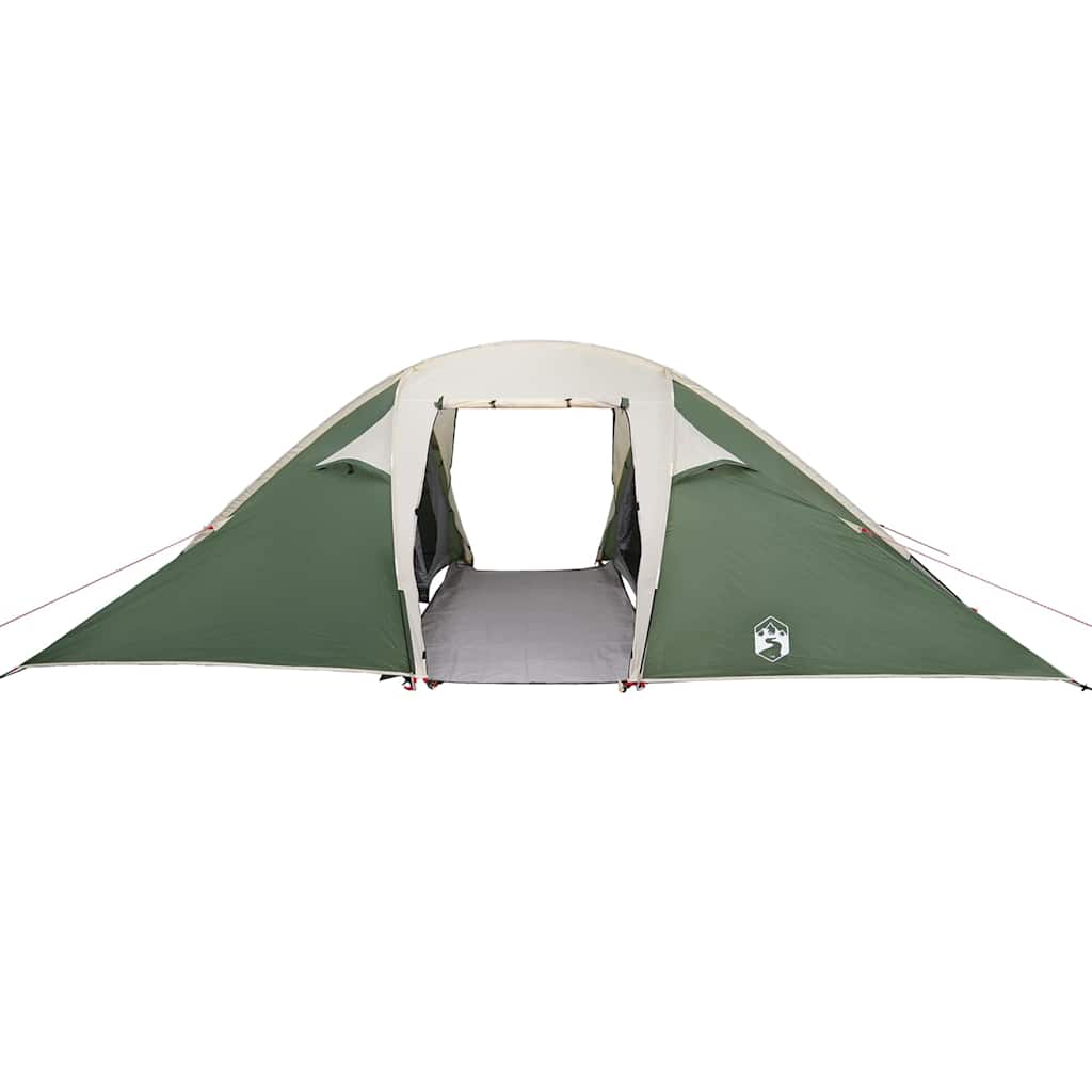 Tunnel Tent with Roof and Storage Green 510 x 240 x 156 cm Taffeta