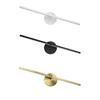Aluminium Wall Light Solid Color Wall-mounted LED Replacement Ple Style 300 Degree Household Hotel Bedroom Lamp Ornament