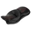 Motorcycle Driver Passenger Seat 2 Up For Harley Touring Road King Road Glide Street Glide CVO FLHR 2009-2023
