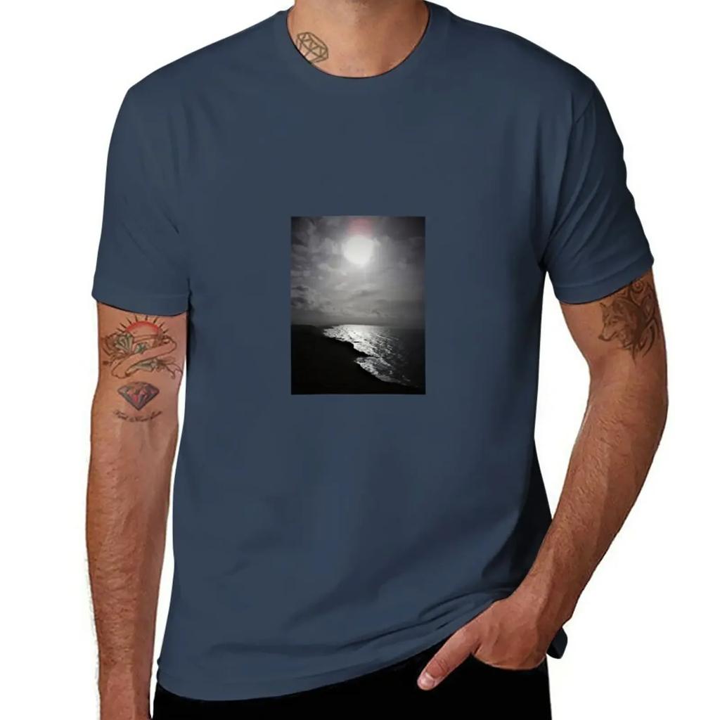 Hot Summer Day at the Cornwall Coast T-Shirt blacks cute clothes workout shirts for men