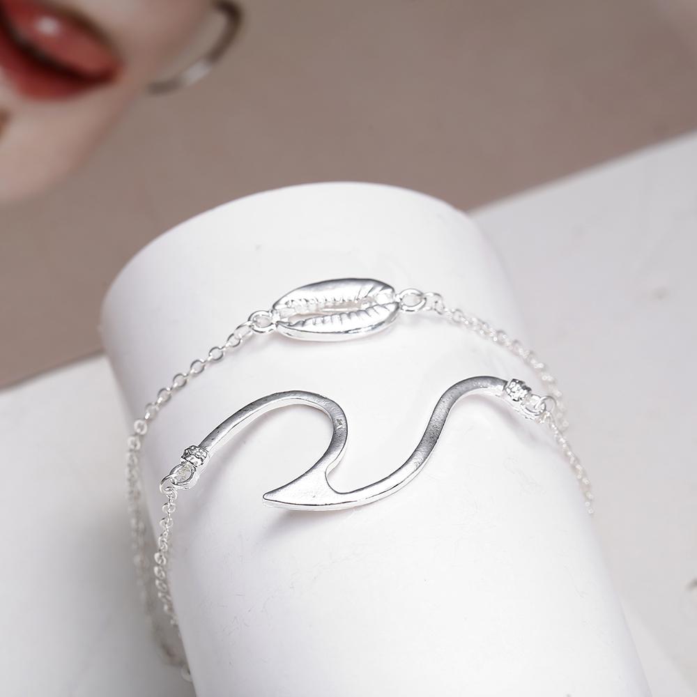 Frauen Mode Fußkettchen Mehrere Stile Retro Anhänger Schmuck Sommer Strand Zubehör