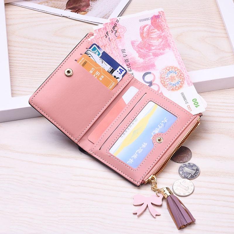 IELGY Women's Short Wallet Korean Style Mini Fresh