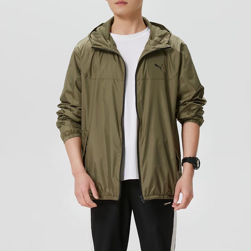 Puma Men s Woven Hooded Jacket XS