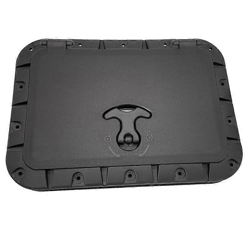 Marine Deck Plate Square Hatch Pull Out Handle Hatch for Boat Kayak Canoe Boat Parts Accessories