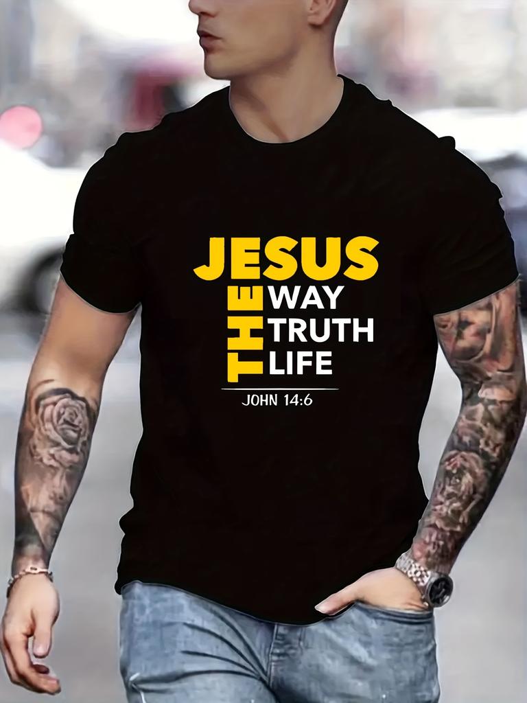 Jesus T-shirt Versatile Lovely Casual Amusing Summer Cool O-Neck Tops Harajuku Streetwear 100% Cotton Daily Vintage Short Sleeve