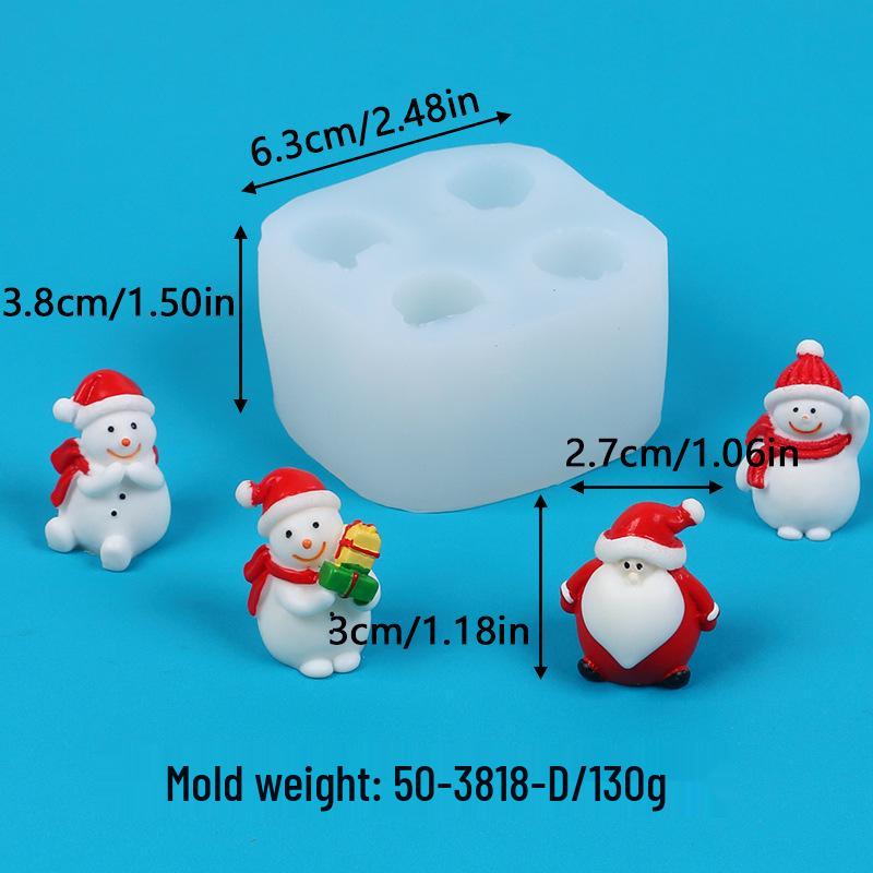 Weihnachts-Aromatherapie-Kerzenform - DIY-Nikolaus- & Baumschmuck