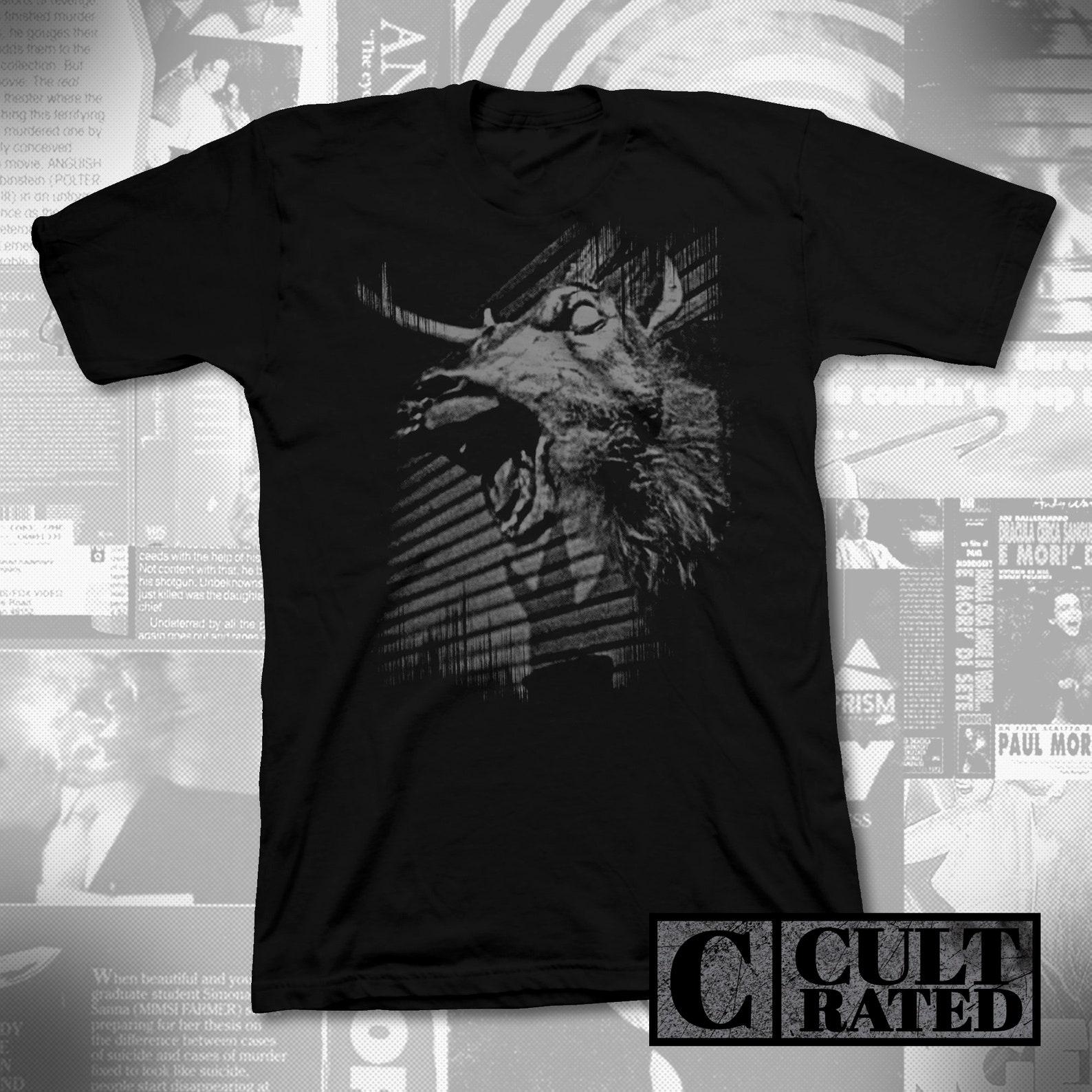 Evil Dead 2 T-Shirt – Demon Design, Retro Horror Tee 4XL