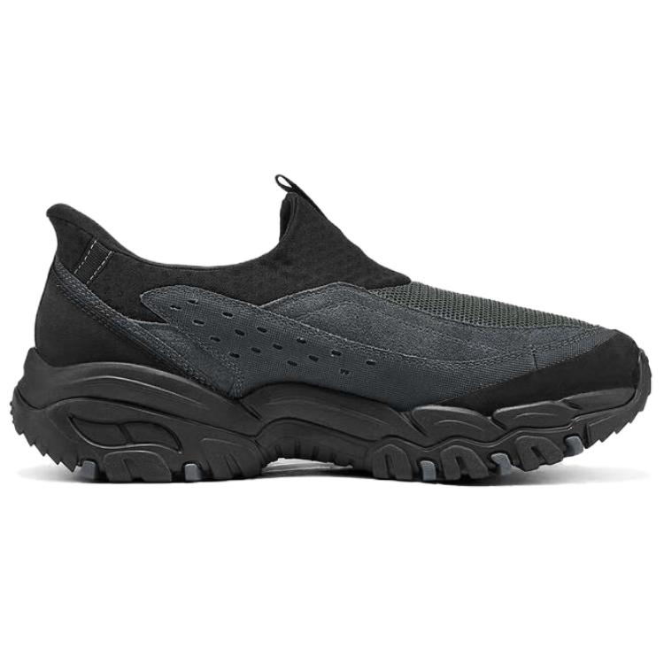 Skechers ArchFit Comode Versatili Basse da Esterno Funzionali Scarpe da Uomo Nero 237778C-DKGY