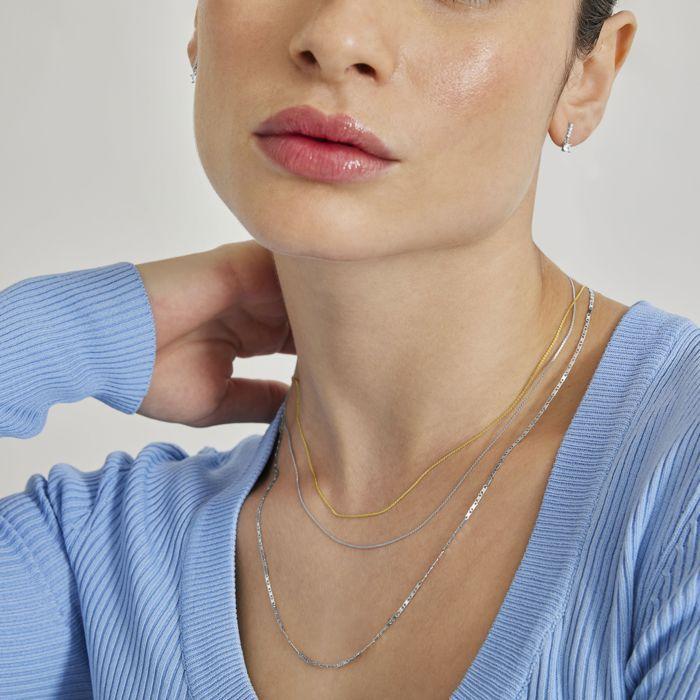 Collier - LUXENTER - Kysa - Or jaune 18 carats - Alliage métallique - Femme