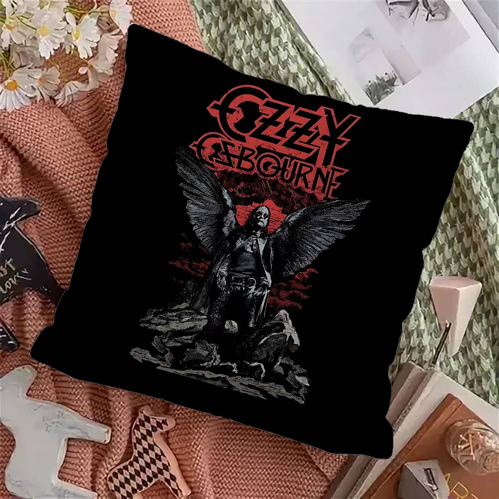 

Heavy Metal Band Rock Pillowcases Home Bedding Decorative Pillow Cover Wedding Super Soft Pillow Case 12x12Inch