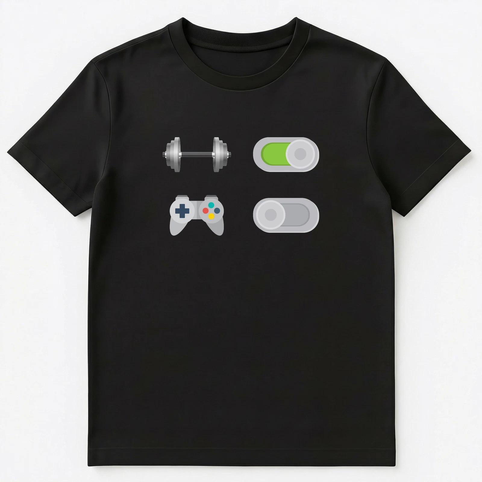 Quit Computer Gaming Start Working Out T Shirt Unisex T-Shirt S