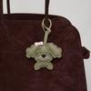 Handgefertigt Echtes Leder Schnauzer Niedlicher Taschenanhänger Schlüsselanhänger Geschenk Niedliche Dekoration Geeignet für Taschen Exquisiter Anhänger Taschenzubehör
