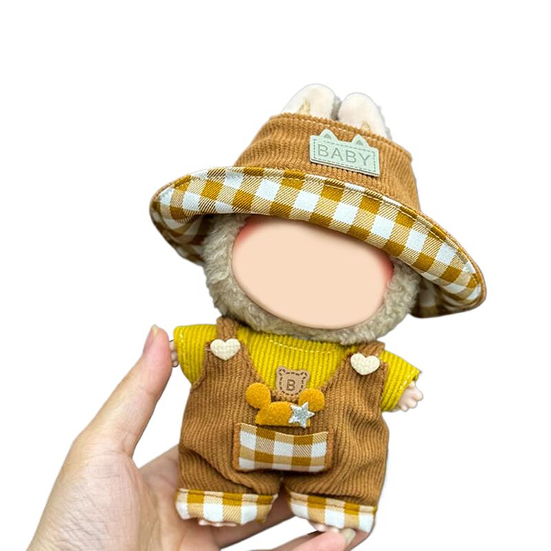 Clothes For Labubu Dolls Accessories, Stylish Kawaii Outfit Set Suitable
