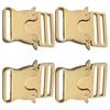 4 Pcs Quick Release Clip Easy to Use Webbing Bag Clip For Backpacks Repair Dog Leashes And Crafting