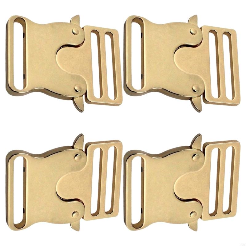 4 Pcs Quick Release Clip Easy to Use Webbing Bag Clip For Backpacks Repair Dog Leashes And Crafting