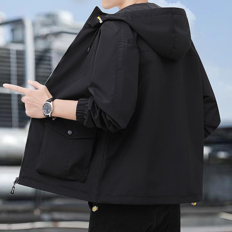 Spring and Autumn Men's Outdoor Jacket Jacket Loose Casual Versatile Jacket
