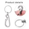 Quick Releases Keychains Heavy Duty Belt Clips Key Holder with Bottle Opener Titaniums Alloy Keychains Carabiner Clip