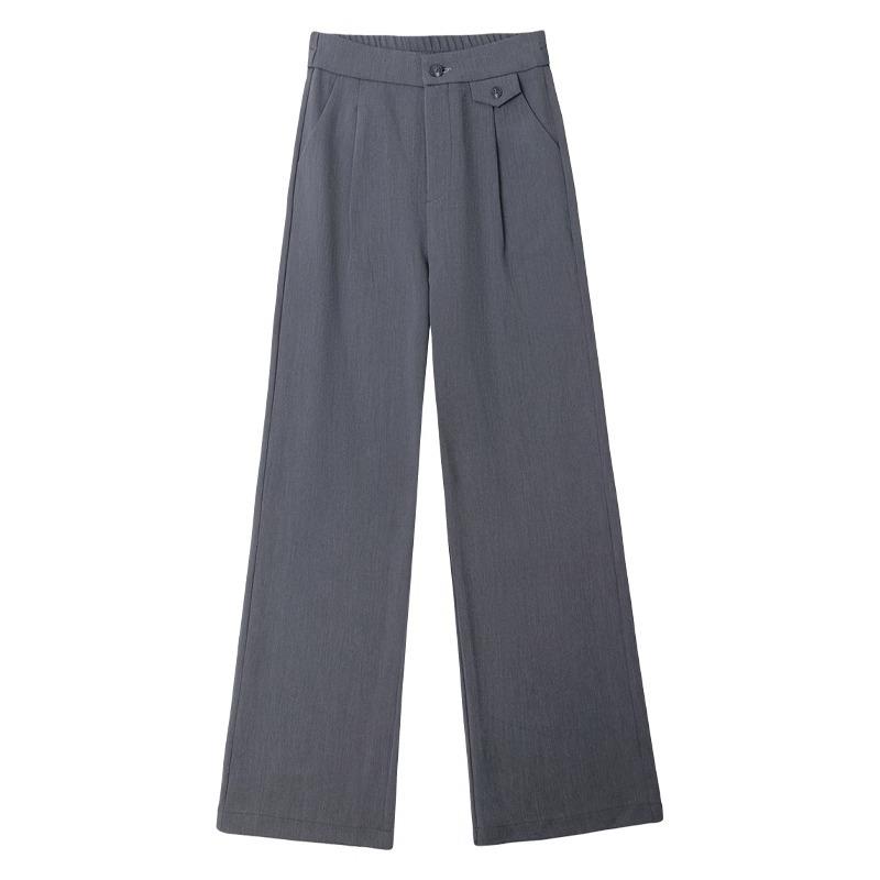 Women's High-Waisted Wide-Leg Pants - Slimming, Loose, Casual Straight-Leg Trousers for Spring/Summer/Autumn 2025