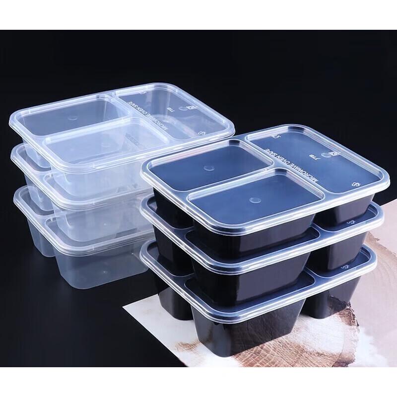 Disposable Microwavable 5-Compartment Lunch Boxes