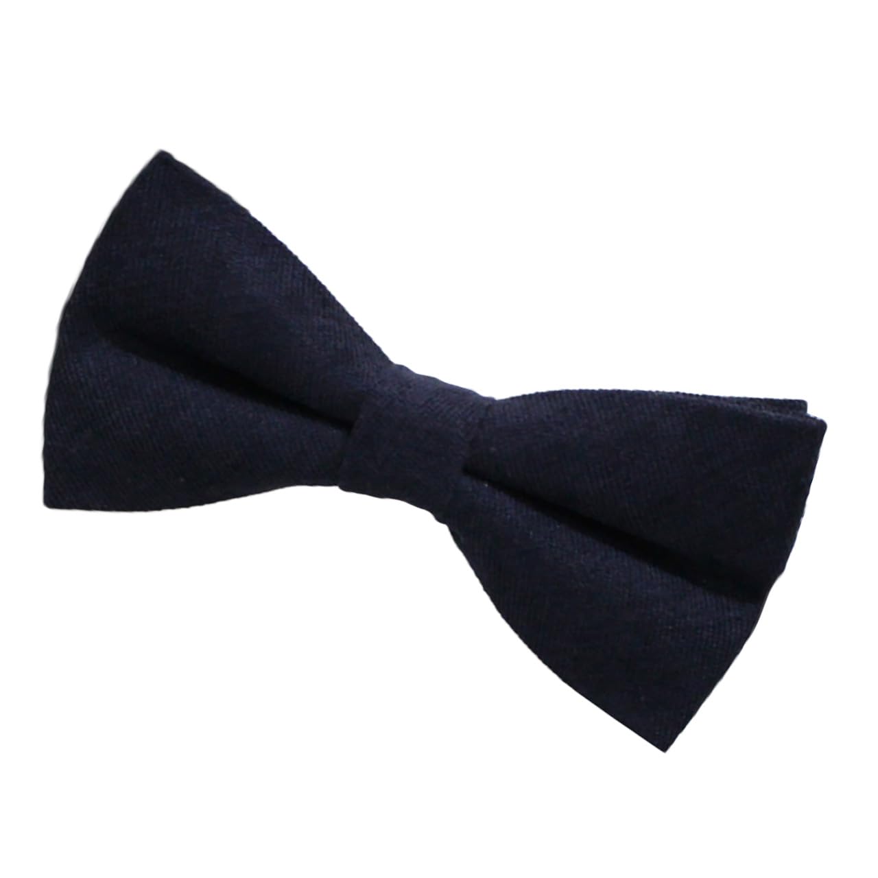 

[Buzz Selection] Bow Tie, Velvet, Solid Color, FormalCasual, Stylish, Gift, Wedding, Men s AC418 (Navy)