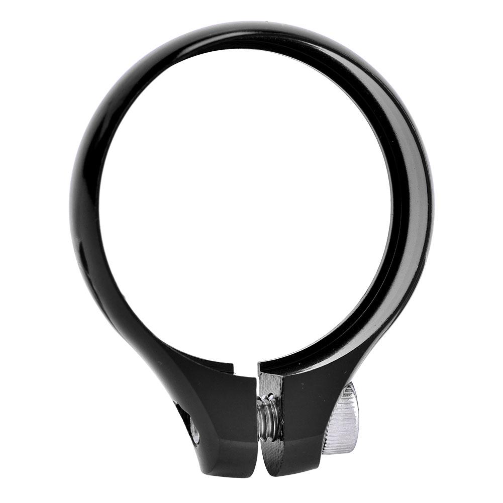 Ultralight Aluminium Alloy 34.9mm Mountain Bike Road Bicycle Seat Post Clamp (Black)