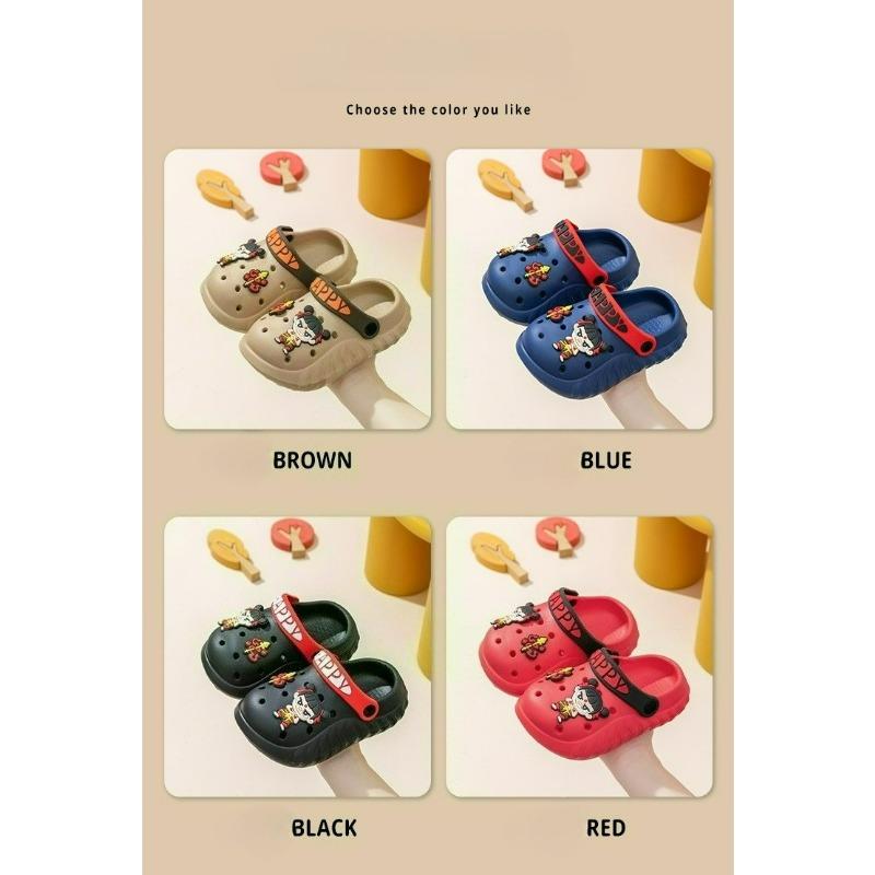 Kids' Clogs | Summer Indoor Anti-Slip Closed-Toe Sandals for Older Children