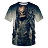 Movie The Predator 3D Printed Men's Cartoon T-shirt Men Women Harajuku Fashion Casual Oversized T-shirt Cool Tee Tops 6XL