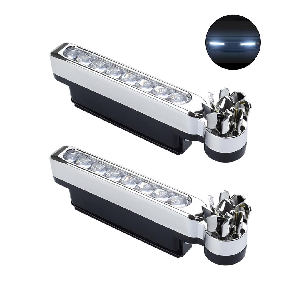 Wind Powered LED Lights Versatile LED Wind Driven Car Mesh Lights for Car Radiators Easy Installation No Battery Needed