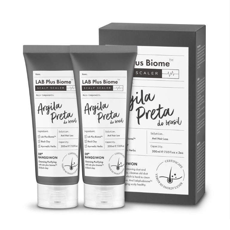 Dr.Banggiwon Lab Plus Biome Black Clay Scalp Scaler 200ml 1Pc/2Pcs