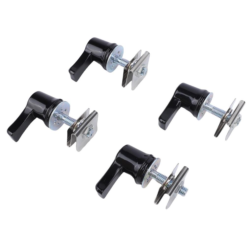 Saddlebag Lever Lock Fastener Bolt Nut Mounting Hardware Theft Deterrent Lever Locks Mounting Hardware Screws