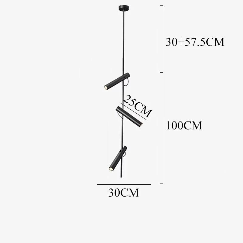 Retro LED pendant light modern minimalist rotating angle light living room bedroom shop decoration bedside lighting floor lamp