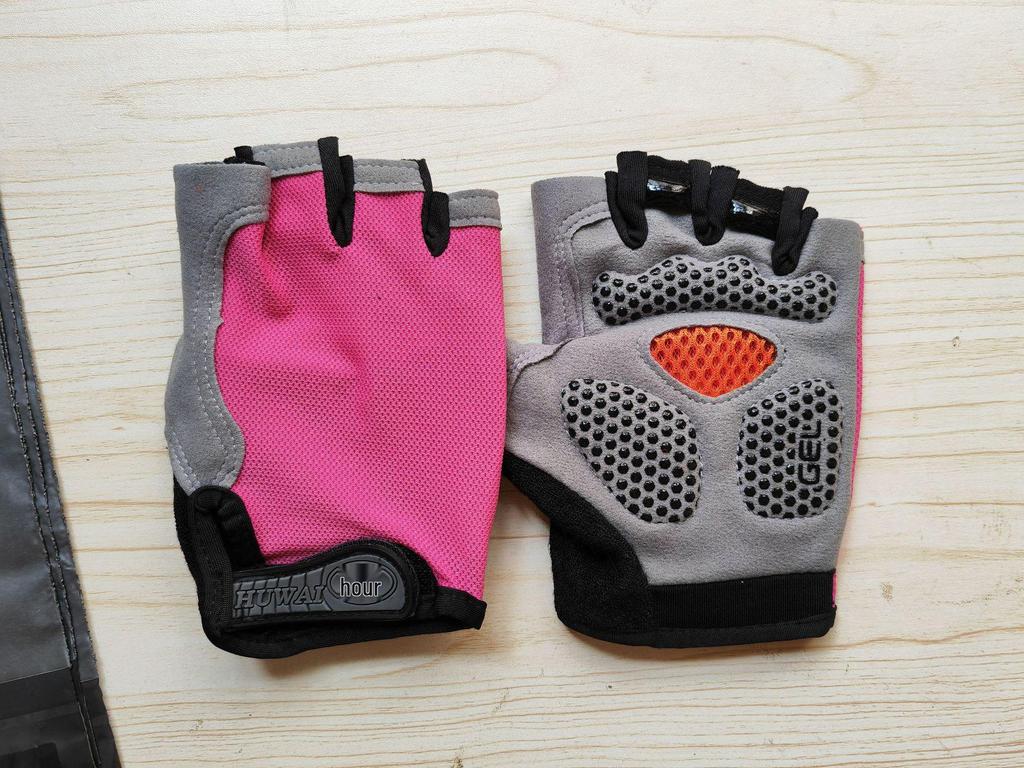 Unisex Half-Vinger Fiets Handschoenen - Antislip, Schokabsorberend, Ademend Mesh voor Sport, Fitness, Klimmen en Rijden