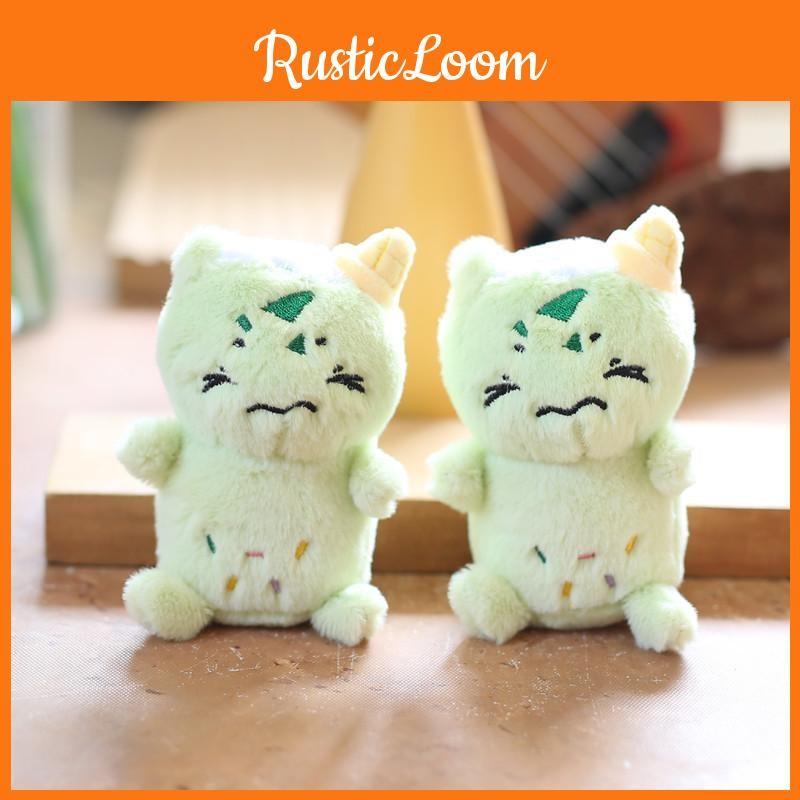 Plush Bulbasaur Pokémon Toy Anime Peripheral Soft Doll Backpack Keychain Pendant