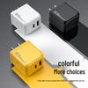 33W GaN Dual-Port Fast Charger, PD3C Certified, Compatible with iPhone