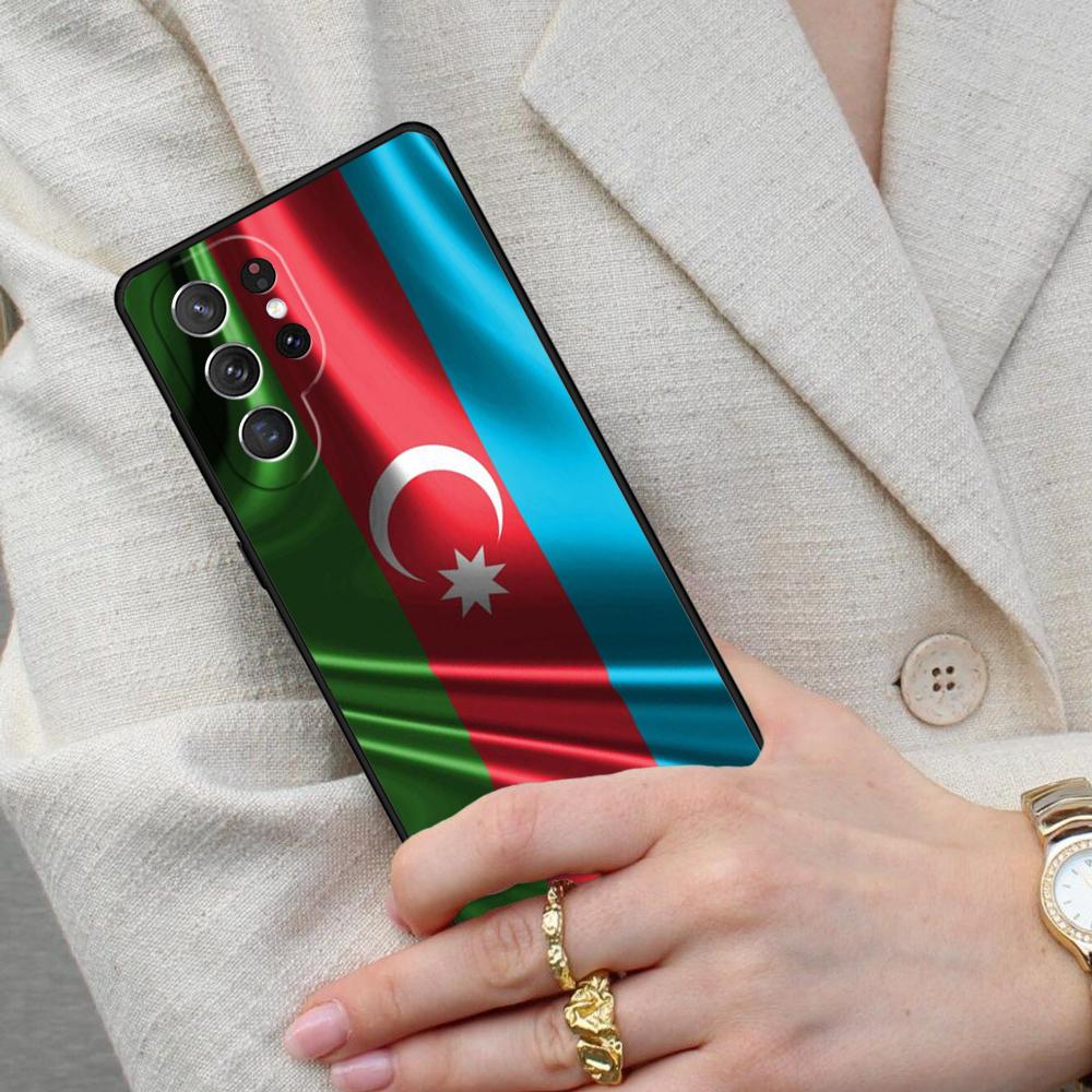 Azerbaijan Buta Flag Cell Phone Case for Samsung Galaxy S26 Ultra S25 S24 S23 S22 S21 S20 Note10 Cover