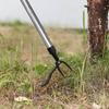 Manual Stand Up Puller Tool Head Replacement 4-Claw Steel Head Design Gardening Digging Weeder Removal Accessory